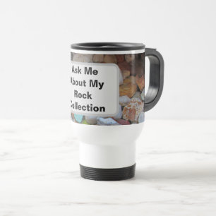 Mug De Voyage Rock Collection Nature Rockhound Pierres colorées