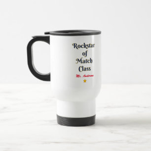 Mug De Voyage Rockstar de la classe de match