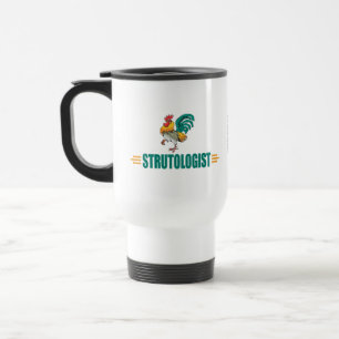 Mug De Voyage Rooster drôle