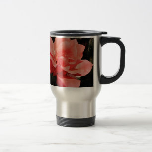 Mug De Voyage rose de pêche et détritus