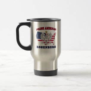 Mug De Voyage Rosenberg Texas Polonais Américains