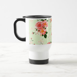 Mug De Voyage Roses floraux