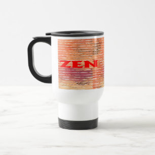 Mug De Voyage Rouges rouges Zen rougeâne bouge