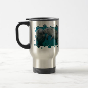 Mug De Voyage Saint-Valentin d'amour de lamantin