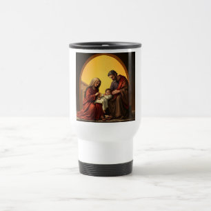 Mug De Voyage Sainte Famille, Bébé Jésus Marie et Joseph Travel