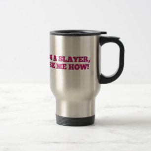 Mug De Voyage Saki chamois - je suis un tueur, me demande