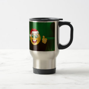 Mug De Voyage santa claus emojis