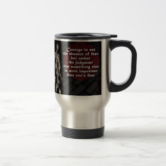 Mug De Voyage Sapeur-pompier de courage de St Florian