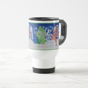 Mug De Voyage Scène hivernale