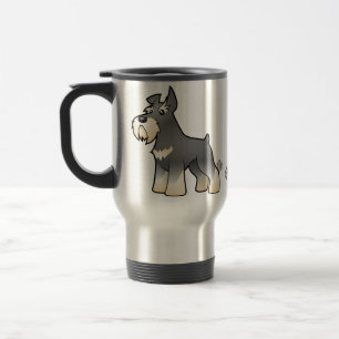 Mug De Voyage Schnauzer de bande dessinée