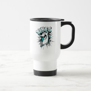 Mug De Voyage Scooby-Doo "Yikes!" Halftone Graphic