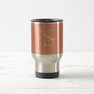Mug De Voyage Script de nom personnalisé minimaliste moderne
