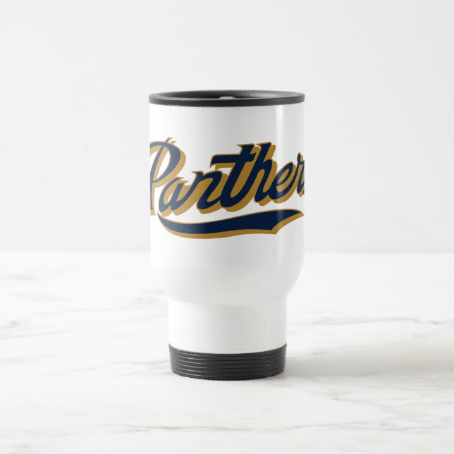 Mug De Voyage Script de Panthers FIU (Centre)