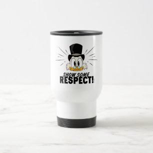Mug De Voyage Scrooge McDuck Montrez Un Peu De Respect !