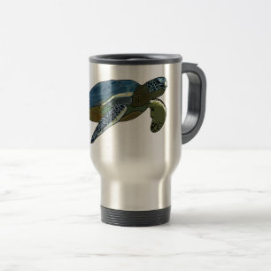 Mug De Voyage Sea turtle cartoon