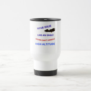 Mug De Voyage S'envoler haut comme un aigle