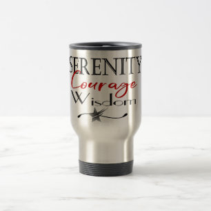Mug De Voyage Sérénité Courage Sagesse