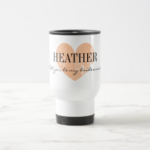Mug De Voyage Serez-vous ma petite demoiselle pour cousin ou soe