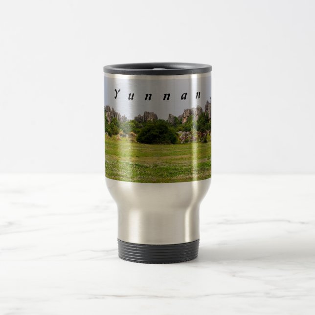 Mug De Voyage Shilin pinnacles Forêt de pierre - Yunnan, Chine,  (Centre)