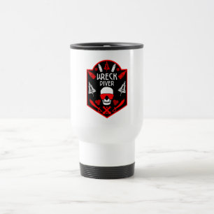 Mug De Voyage Shipwreck Scuba Divers muqueuse