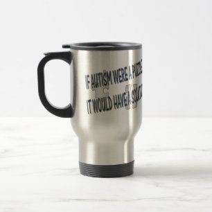 MUG DE VOYAGE SI L'AUTISME ÉTAIENT UN PUZZLE