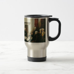 MUG DE VOYAGE SIGNATURE DE LA DÉCLARATION D'INDÉPENDANCE