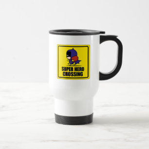 Mug De Voyage SIGNE DE PASSAGE DU Super Héros Chibi Batwoman