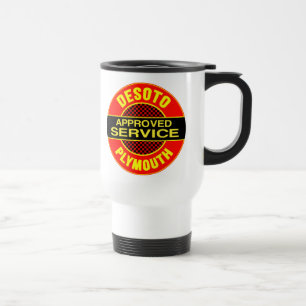 Mug De Voyage Signe vintage de service de DeSoto