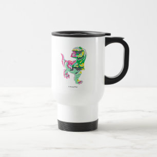 Mug De Voyage Silhouette Abstraite des boutons
