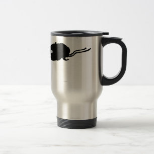 Mug De Voyage Silhouette de Mummy Hamster