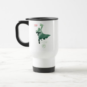 Mug De Voyage Silhouette héroïque de Thor