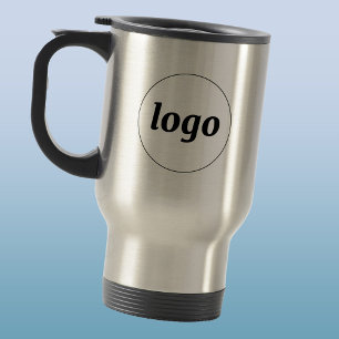 Mug De Voyage Simple Logo Entreprise Marque Promotionnel