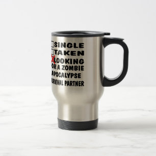 Mug De Voyage Simple Prise À La Recherche D'Un Partenaire Apocal