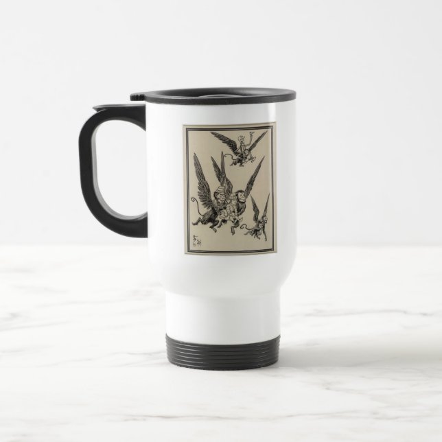 Mug De Voyage Singes de vol (Gauche)