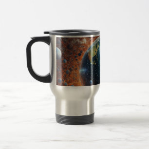 Mug De Voyage Sip for a Cause : One-of-a-like Digital-Painted Cu