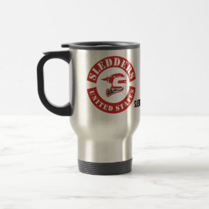 Mug De Voyage Sledders.com "colore" le culbuteur d'acier