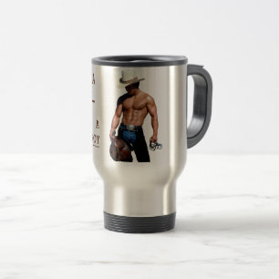 Mug De Voyage SlipperyJoe's sauve cheval monter chapeau de cowbo