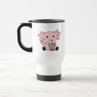 Snaxolotl Axolotl Amateurs de thé à bulles Animaux