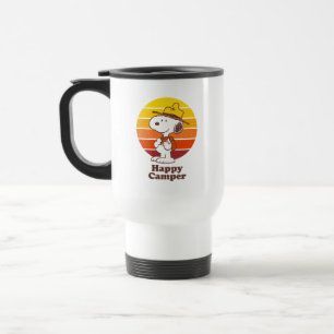 Mug De Voyage Snoopy Scout Beagle - Happy Camper