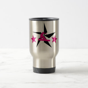 Mug De Voyage snowSTARz. planeur rose.
