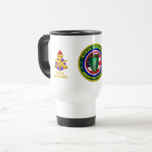 Mug De Voyage Soldat d'affaires civiles fier de l'armée