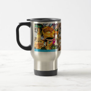 Mug De Voyage songkran thai culture chao praya river en thaïland