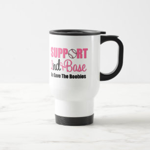 Mug De Voyage Soutien Cancer du Sein 2ème Base