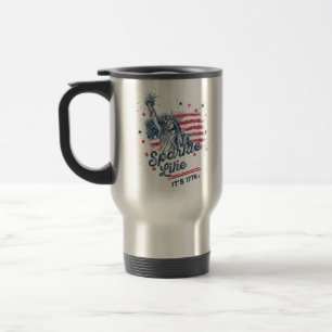 Mug De Voyage Sparkle Like It's 1776, Patriotic Design, American