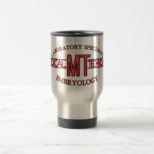 MUG DE VOYAGE SPÉCIALISTE EN EMBRYOLOGIE LAB MT TECHNOLOGISTE MÉ