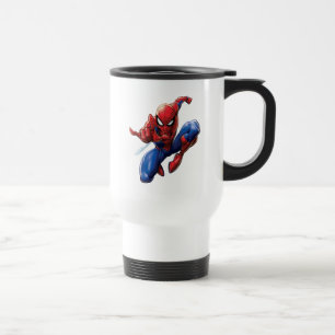 Mug De Voyage Spider-Man Leap de tir sur le Web