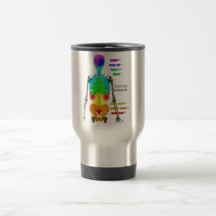 Mug De Voyage Squelette de Chakras