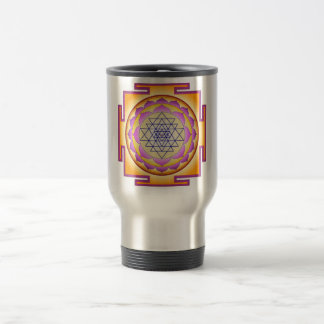 Mug De Voyage Sri Yantra Chakra Shiva Shakti Navayoni Déesse