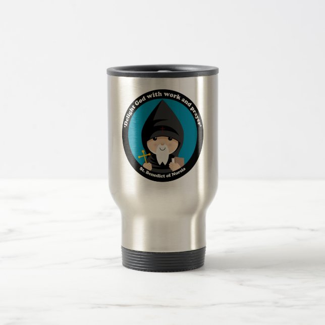 Mug De Voyage St Benoît de Nursia (Centre)