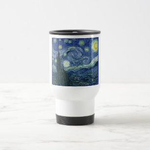 Mug De Voyage Starry Night, Blue French Stars, Vincent Van Gogh